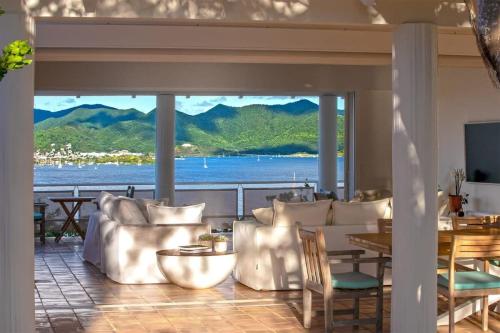 Luxury Water View Villa in Terres Basses with Pool — 4-Star Luxury Hotel in Marigot, Saint Martin
