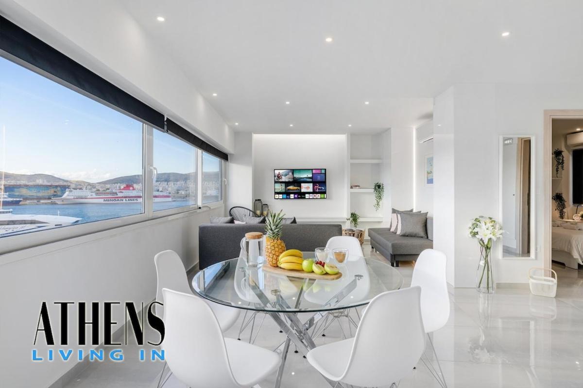 Endless Blue Breathtaking View Apt 6fl 2&4ppl — 4-Star Luxury Hotel in Piraeus, Greece