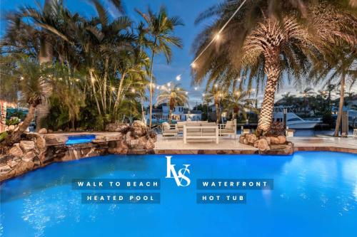 Imperial Waterfront Villa Walk to Beach Pool & Spa — 4-Star Luxury Hotel in Fort Lauderdale, United States