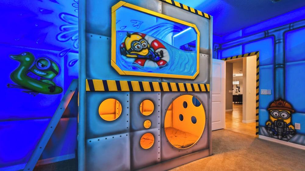 Mario Game Room Theater Loft W Pool SPA Disney - photo 23