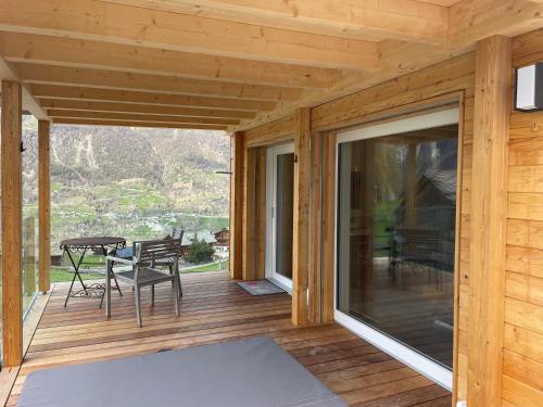 Tiny Bishorn mit privatem Whirlpool in Grachen, Switzerland