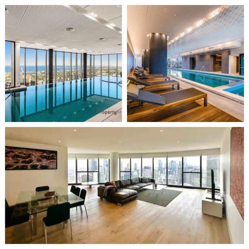 Prima Tower Sub Penthouse Apartment next to Casino and MCEC with Incredible Views — eco-hotel in Melbourne
