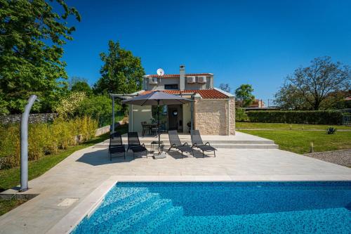 Villa Histria Hedonica in Zabrežani Haus für 4 Personen — 4-Star Luxury Hotel in Pazin, Croatia