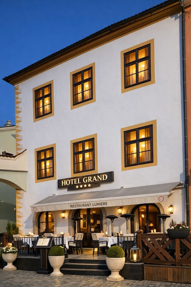 Hotel Grand — 4-Star Luxury Hotel in Cesky Krumlov, Czech Republic