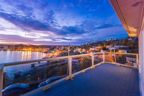 Iconic Red Top of the Battery Ocean & City View in St. John's, Canada