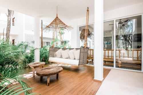 Charming Boho entire condo w Patio Swing — 4-Star Luxury Hotel in Tulum, Mexico