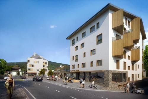 Apartment Rezidence Javor & Wellness — 4-Star Luxury Hotel in Zelezna Ruda, Czech Republic