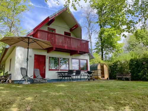 Natur Pur Mit Seeblick Sauna Ferienhaus Helly Von Mein Seepark — Kirchheim