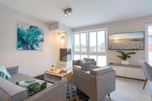 Domizil Duene 8 App 6 — 4-Star Luxury Hotel in Ahlbeck, Germany