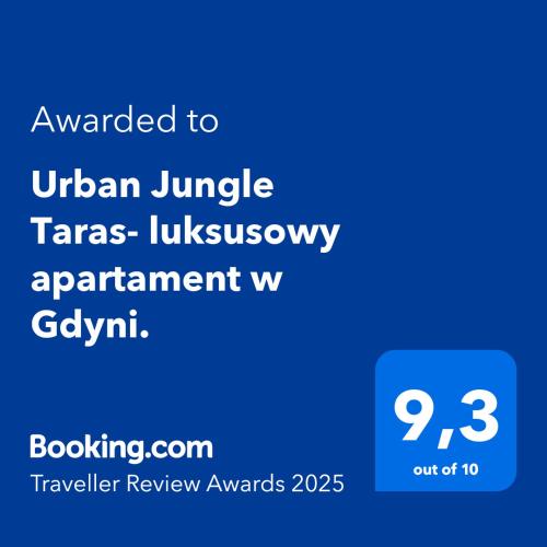 Urban Jungle Taras luksusowy apartament w Gdyni. — 4-Star Luxury Hotel in Gdynia, Poland