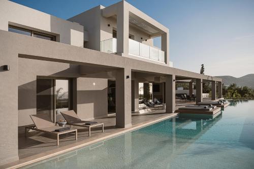 Villa Aora Falassarna Beach I New Luxury Villa with Infinity Pool — 4-Star Luxury Hotel in Kissamos, Greece