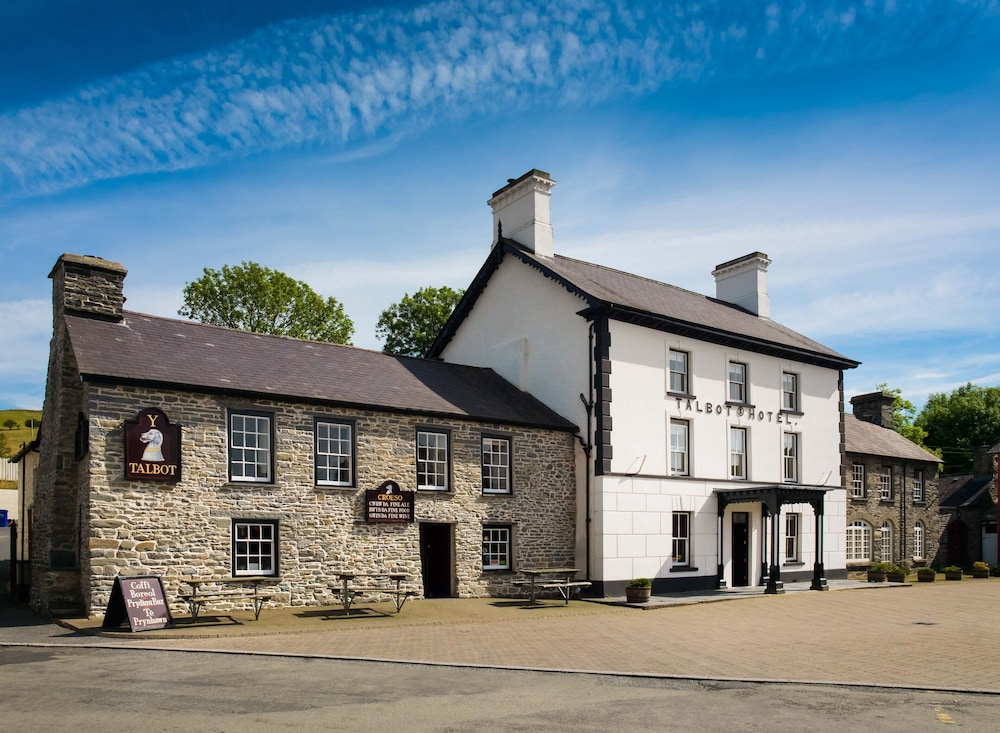 Y Talbot in Tregaron, United Kingdom