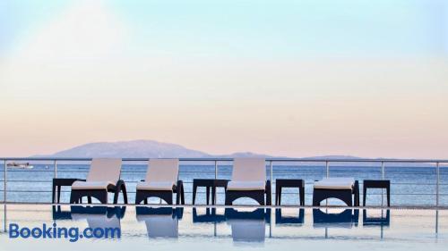 Blue Waves Luxury Suites by the Sea — 4-Star Luxury Hotel in Plomari, Greece