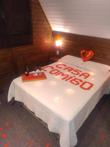 Cabana com banheira na colina in Nova Petropolis, Brasil