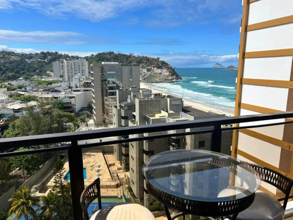 Flat Barra da Tijuca Vista Mar — 4-Star Luxury Hotel in Rio De Janeiro, Brasil