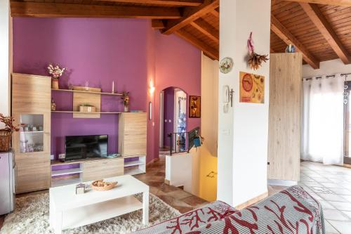 Attico con vista collinare — 4-Star Luxury Hotel in Tergu, Italy
