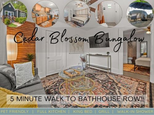 Cedar Blossom Bungalow is a cozy getaway with a 5 minute walk to downtown — 4-Star Luxury Hotel in Hot Springs, United States