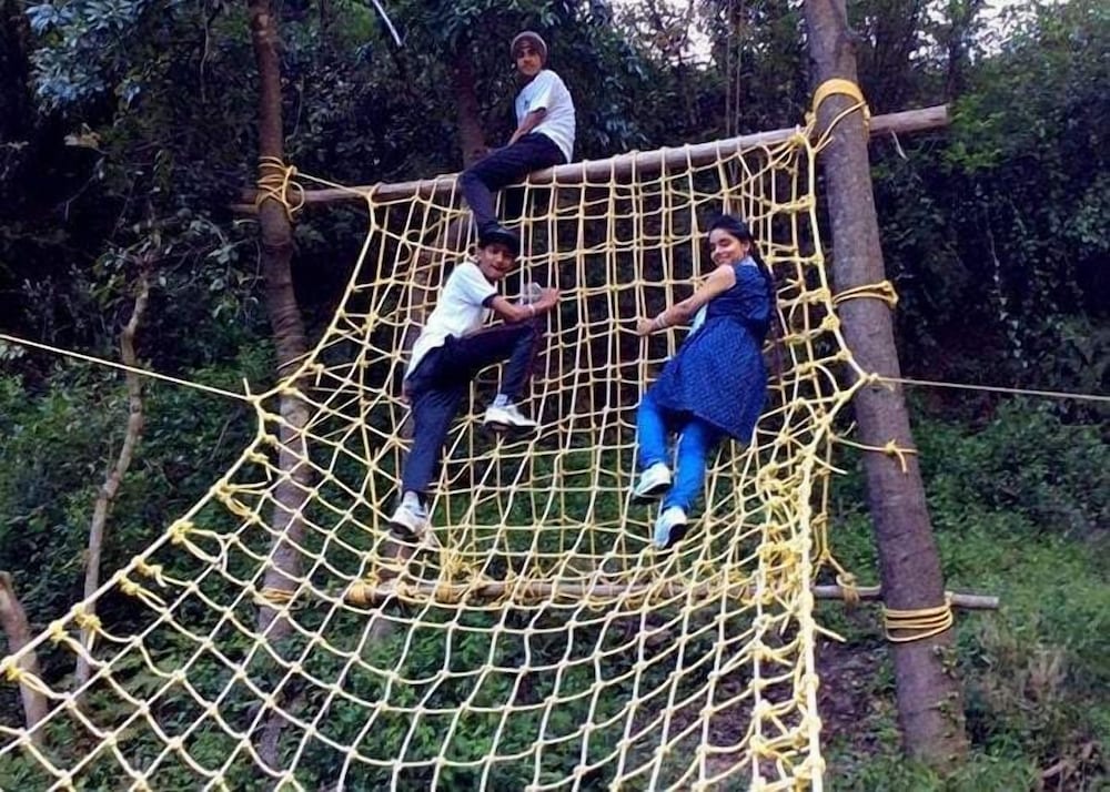 Hail Himalayas in Shimla, India
