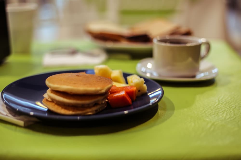 Breakfast area