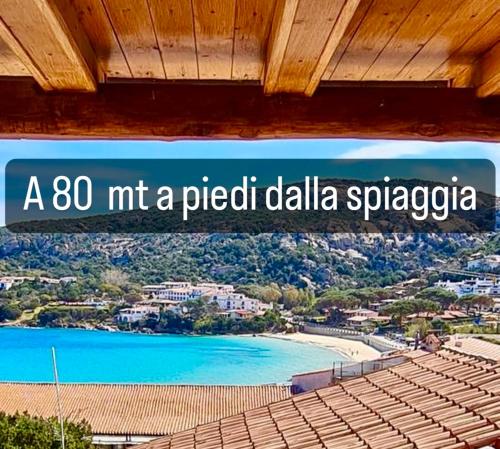 80 m from the Beach Sea at Your Feet Free Parking Case Mariuccia Baja Sardinia in Unknown City, Italy