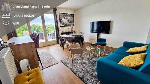 Penthouse Lumineux 20min Paris Et Disney Avec 2 Balcons - carbon neutral hotel in Unknown City