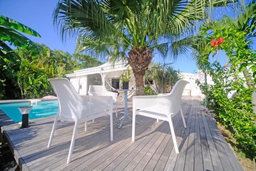 Villa crAcole pour 6 avec piscine — 4-Star Luxury Hotel in Saint-Francois, Guadeloupe