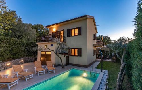 4 Bedroom Pet Friendly Home In Soline — 4-Star Luxury Hotel in Dobrinj, Croatia