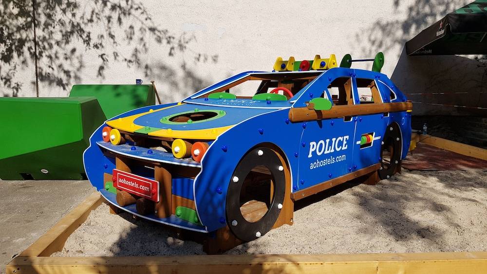 Children's play area - outdoor