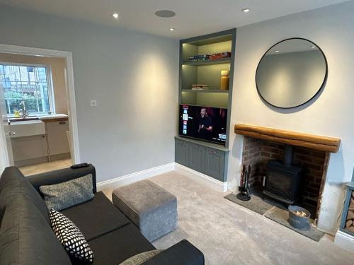 Modern Cottage Style House with Log Burner