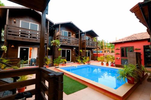 The Plix Resort in Morjim, India