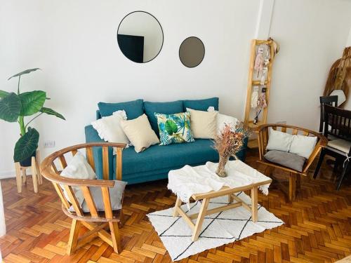 Departamento 3 ambientes con patio terraza y parrila — 4-Star Luxury Hotel in Buenos Aires, Argentina