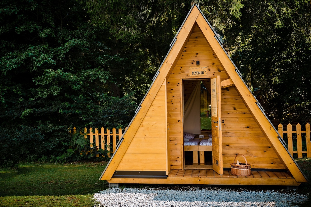 Glamping Forest Edge in Kamnik, Slovenia