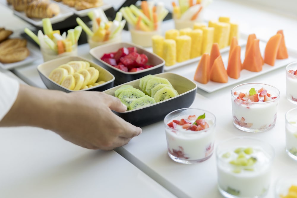 Breakfast buffet