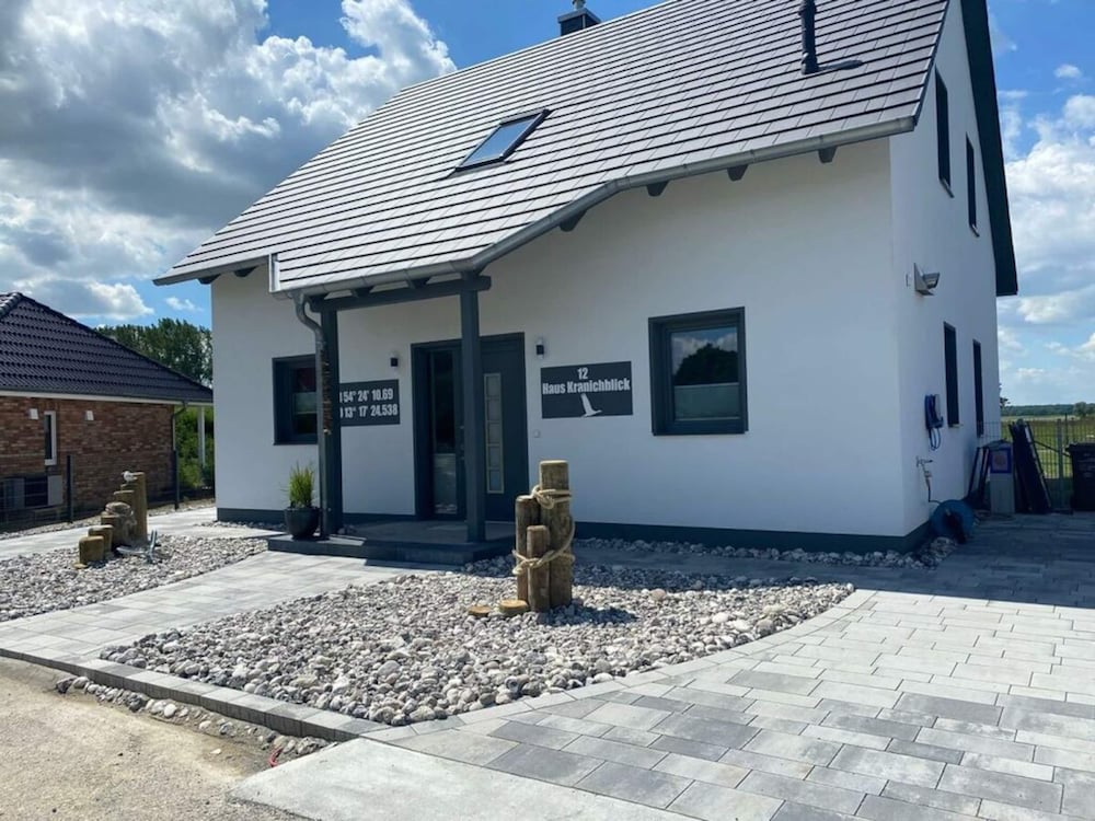Uitzicht op de Kraanvogel — 4-Star Luxury Hotel in Garz, Germany