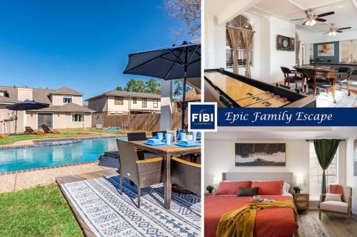 Houston Escape Heated Pool Cabana & Game Room — 4-Star Luxury Hotel in Atascocita, United States