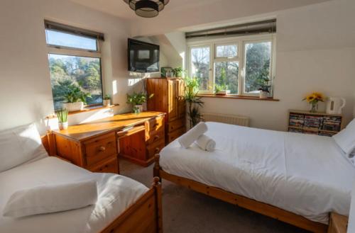 Quiet New Forest attic room den in Bransgore, United Kingdom