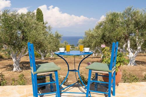 Viola’s petite paradise in Koroni, Greece