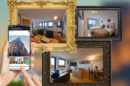 Sidemersey Livings Convenient 1 Bedroom Flat with a View Central Liverpool — 4-Star Luxury Hotel in Liverpool, United Kingdom
