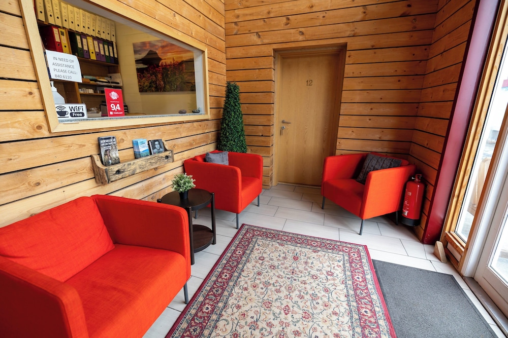 Lobby sitting area