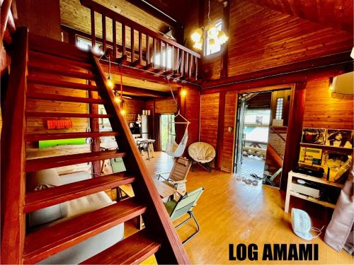 Log Amaml 1棟貸切ログハウス in Setouchi, Japan
