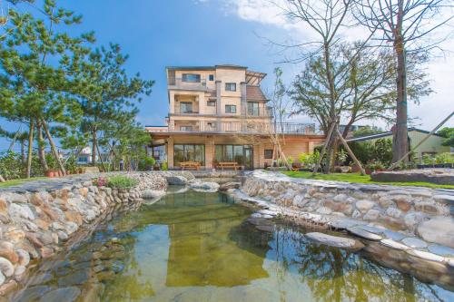 Post mountain view in Yilan, Republic of China Taiwan