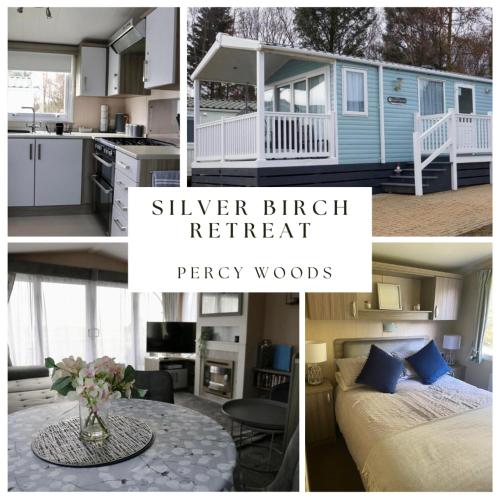 Silver Birch Retreat Percy Woods Country Retreat With 18 HOLE FREE GOLF — 4-Star Luxury Hotel in Alnwick, United Kingdom
