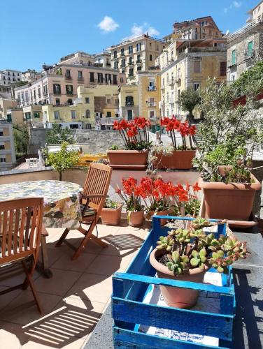 Stairway to Heaven with private terrace — 4-Star Luxury Hotel in Naples, Italy