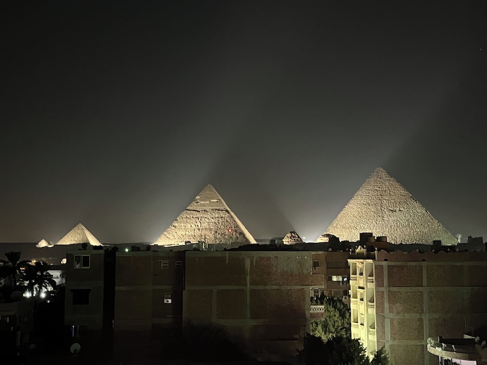 King Badr pyramids inn in Giza, Egypt