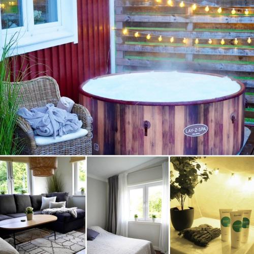 Entire house with hot tub and beachfront — 4-Star Luxury Hotel in Koeping, Sweden