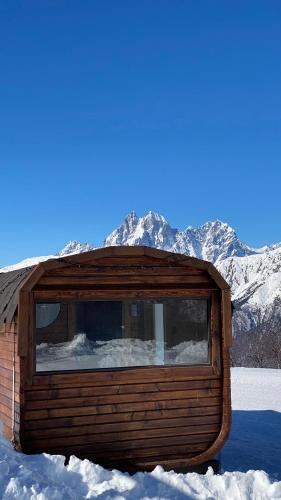Sauna Tetnuldi in Mest'ia, Georgia