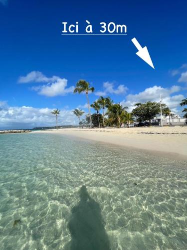 Plage St Anne T2 balcon — 4-Star Luxury Hotel in Sainte-Anne, Guadeloupe