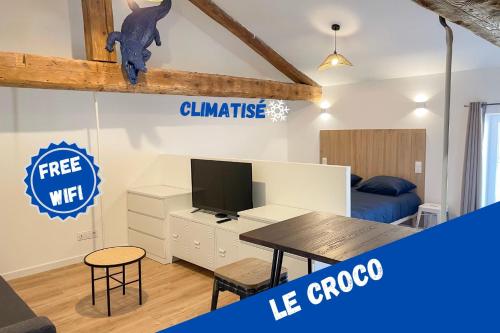 Le Croco - carbon neutral hotel in Montbrison