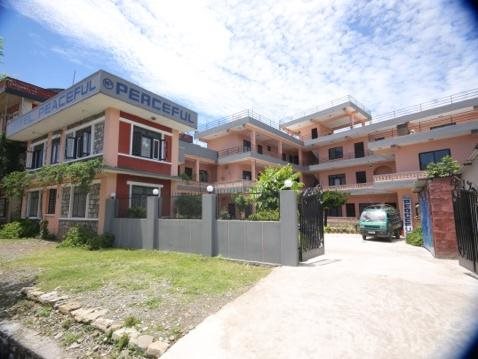 Hotel Peaceful in Pokhara, Nepal