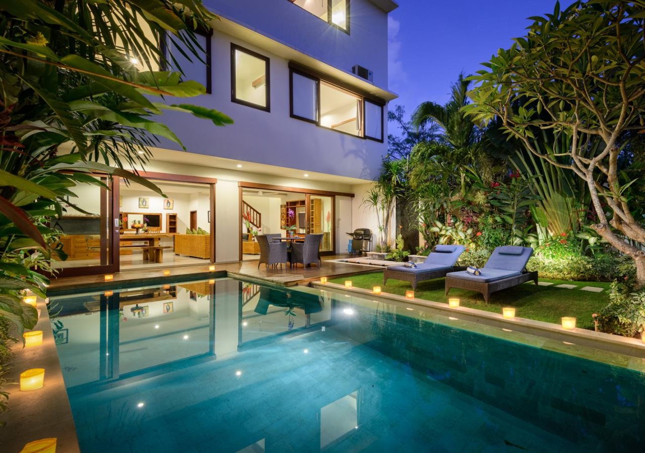 Echo Beach Townhouses in Canggu, Indonesia